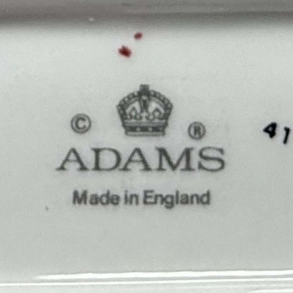Adam's Lancaster Ironstone‎ China Gravy Boat Mage in England